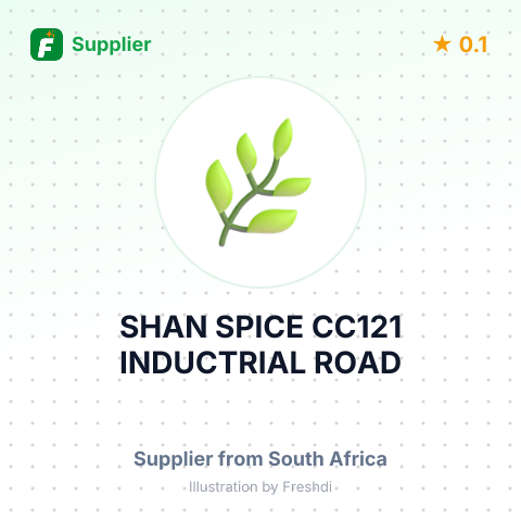 SHAN SPICE CC121 INDUCTRIAL ROAD – summary card, no photo uploaded yet