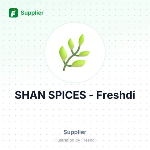 SHAN SPICES – summary card, no photo uploaded yet
