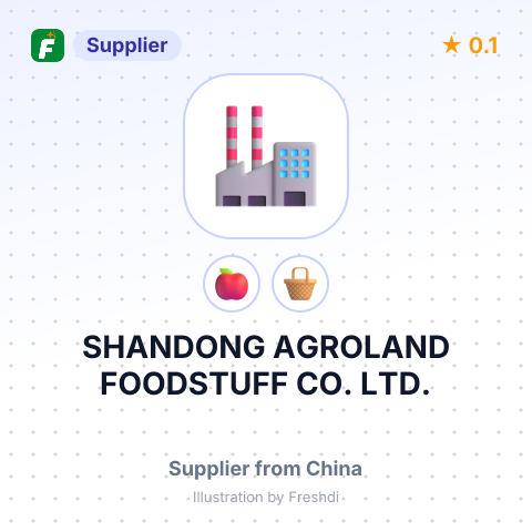 SHANDONG AGROLAND FOODSTUFF CO., LTD. – summary card, no photo uploaded yet