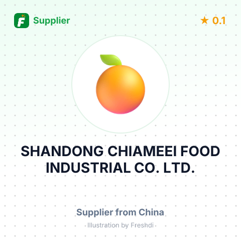 SHANDONG CHIAMEEI FOOD INDUSTRIAL CO. LTD. – summary card, no photo uploaded yet