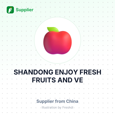 SHANDONG ENJOY FRESH FRUITS AND VE – summary card, no photo uploaded yet