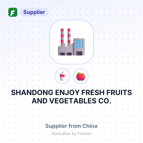 SHANDONG ENJOY FRESH FRUITS AND VEGETABLES CO.,LTD. – summary card, no photo uploaded yet