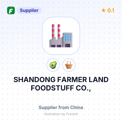 SHANDONG FARMER LAND FOODSTUFF CO., – summary card, no photo uploaded yet