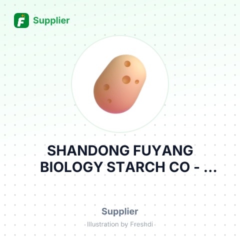 SHANDONG FUYANG BIOLOGY STARCH CO – summary card, no photo uploaded yet