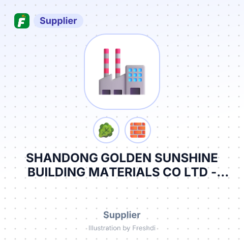 SHANDONG GOLDEN SUNSHINE BUILDING MATERIALS CO LTD – summary card, no photo uploaded yet