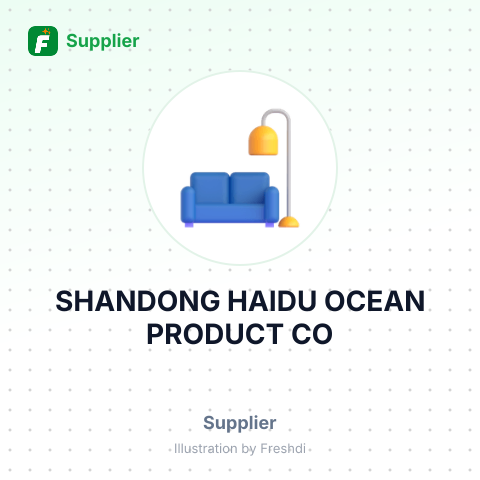 SHANDONG HAIDU OCEAN PRODUCT CO – summary card, no photo uploaded yet