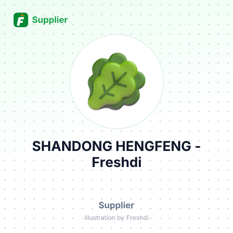 SHANDONG HENGFENG – summary card, no photo uploaded yet