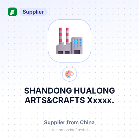 SHANDONG HUALONG ARTS&CRAFTS Xxxxx. – summary card, no photo uploaded yet