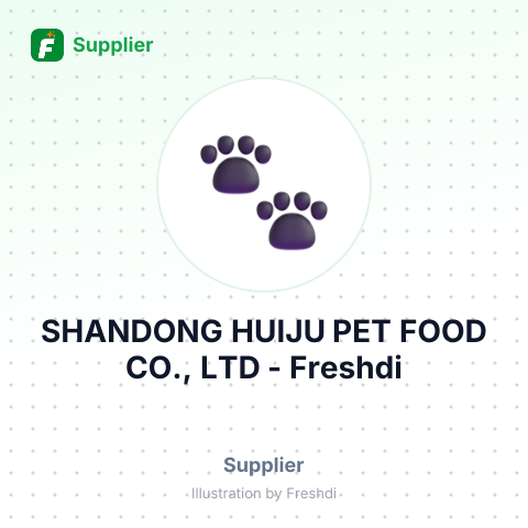 SHANDONG HUIJU PET FOOD CO., LTD – summary card, no photo uploaded yet