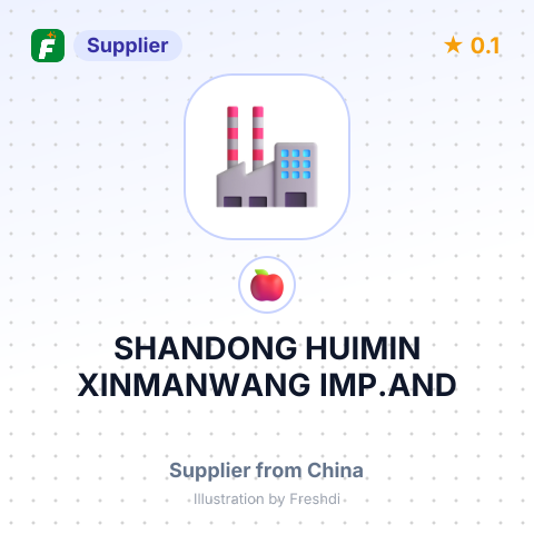 SHANDONG HUIMIN XINMANWANG IMP.AND – summary card, no photo uploaded yet