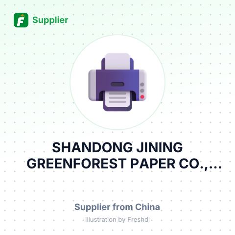 SHANDONG JINING GREENFOREST PAPER CO., LTD – summary card, no photo uploaded yet