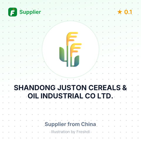 SHANDONG JUSTON CEREALS & OIL INDUSTRIAL CO LTD. – summary card, no photo uploaded yet