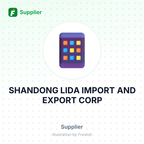 SHANDONG LIDA IMPORT AND EXPORT CORP – summary card, no photo uploaded yet