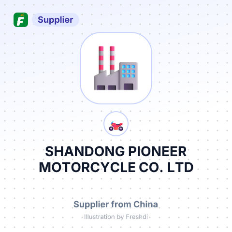 SHANDONG PIONEER MOTORCYCLE CO., LTD – summary card, no photo uploaded yet