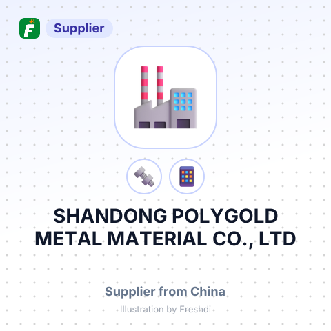 SHANDONG POLYGOLD METAL MATERIAL CO., LTD – summary card, no photo uploaded yet