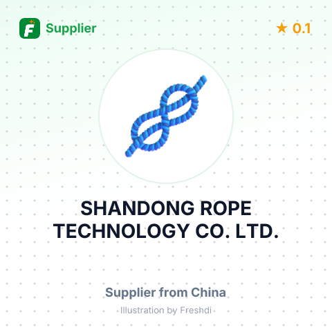 SHANDONG ROPE TECHNOLOGY CO., LTD. – summary card, no photo uploaded yet