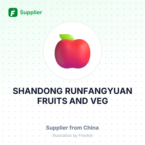 SHANDONG RUNFANGYUAN FRUITS AND VEG – summary card, no photo uploaded yet