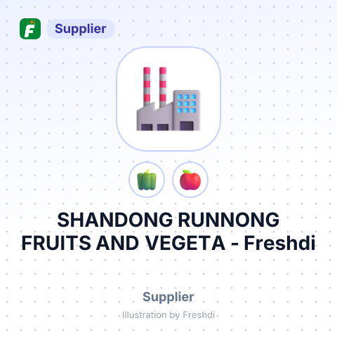 SHANDONG RUNNONG FRUITS AND VEGETA – summary card, no photo uploaded yet