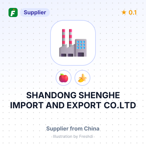 SHANDONG SHENGHE IMPORT AND EXPORT CO.LTD – summary card, no photo uploaded yet