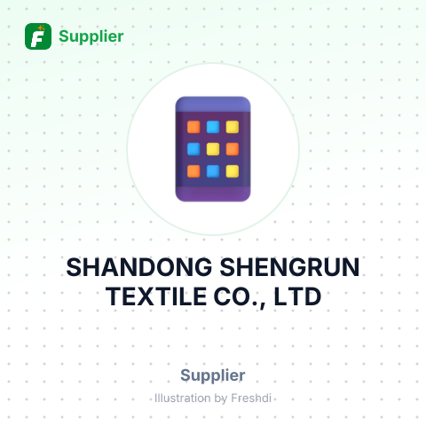 SHANDONG SHENGRUN TEXTILE CO., LTD – summary card, no photo uploaded yet