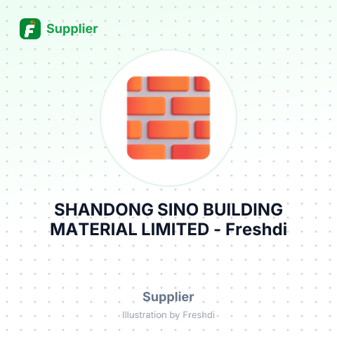 SHANDONG SINO BUILDING MATERIAL LIMITED – summary card, no photo uploaded yet
