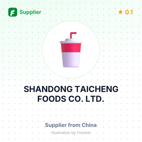 SHANDONG TAICHENG FOODS, CO., LTD. – summary card, no photo uploaded yet