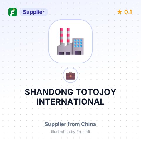 SHANDONG TOTOJOY INTERNATIONAL – summary card, no photo uploaded yet
