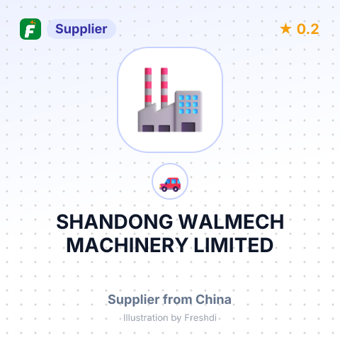 SHANDONG WALMECH MACHINERY LIMITED – summary card, no photo uploaded yet