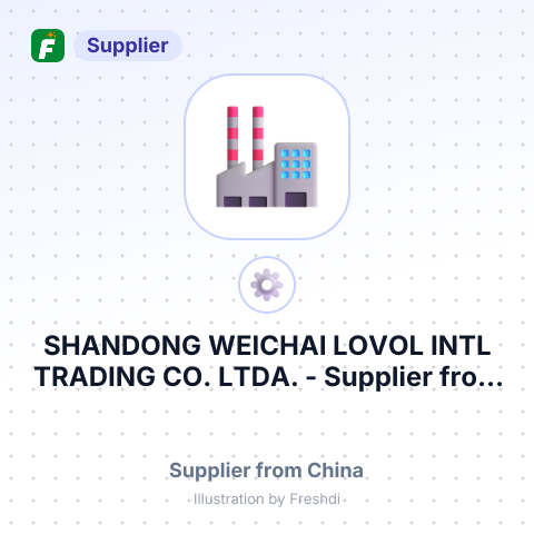 SHANDONG WEICHAI LOVOL INTL TRADING CO. LTDA. – summary card, no photo uploaded yet