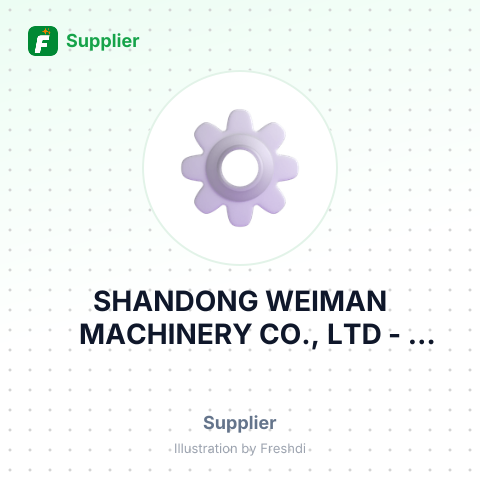 SHANDONG WEIMAN MACHINERY CO., LTD – summary card, no photo uploaded yet