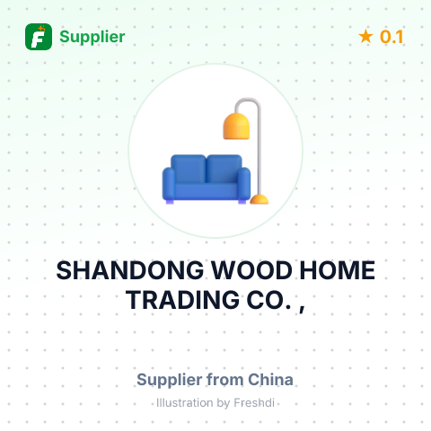 SHANDONG WOOD HOME TRADING CO. , – summary card, no photo uploaded yet