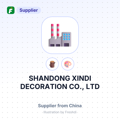 SHANDONG XINDI DECORATION CO., LTD – summary card, no photo uploaded yet