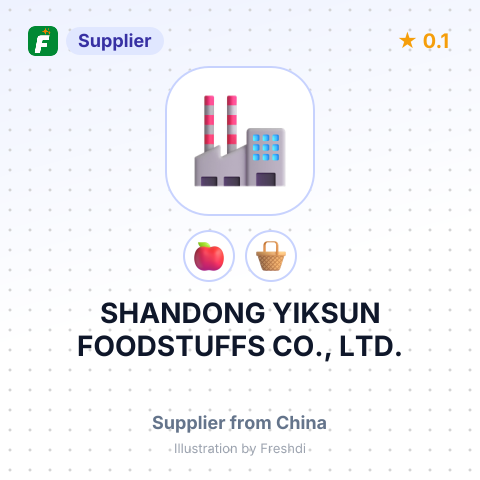 SHANDONG YIKSUN FOODSTUFFS CO., LTD. – summary card, no photo uploaded yet