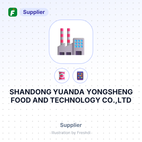 SHANDONG YUANDA YONGSHENG FOOD AND TECHNOLOGY CO.,LTD – summary card, no photo uploaded yet