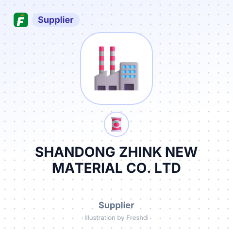 SHANDONG ZHINK NEW MATERIAL CO. LTD – summary card, no photo uploaded yet