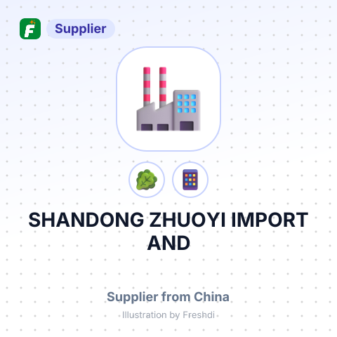 SHANDONG ZHUOYI IMPORT AND – summary card, no photo uploaded yet