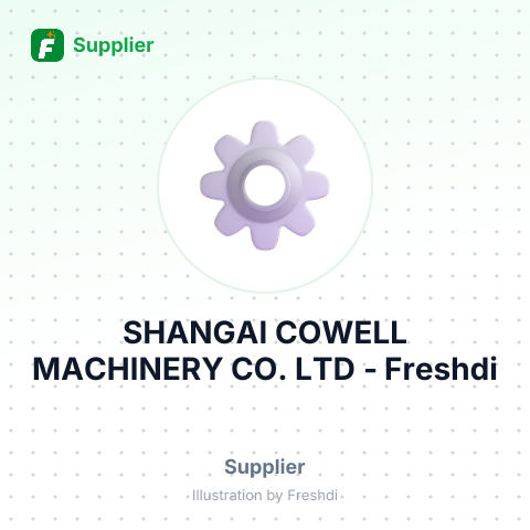 SHANGAI COWELL MACHINERY CO. LTD – summary card, no photo uploaded yet