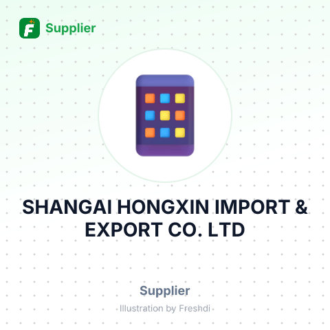 SHANGAI HONGXIN IMPORT & EXPORT CO. LTD – summary card, no photo uploaded yet