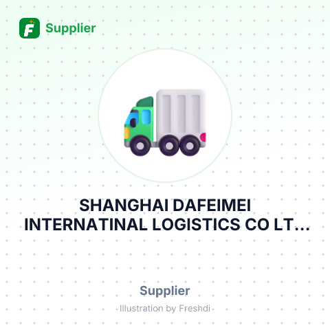 SHANGHAI DAFEIMEI INTERNATINAL LOGISTICS CO LTD – summary card, no photo uploaded yet