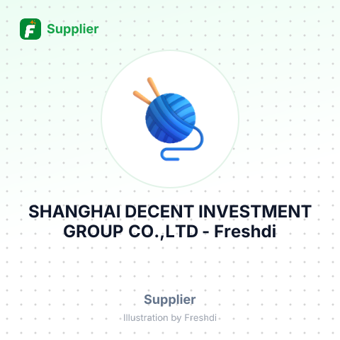 SHANGHAI DECENT INVESTMENT GROUP CO.,LTD – summary card, no photo uploaded yet