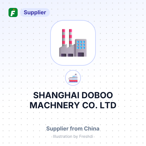 SHANGHAI DOBOO MACHNERY CO., LTD – summary card, no photo uploaded yet