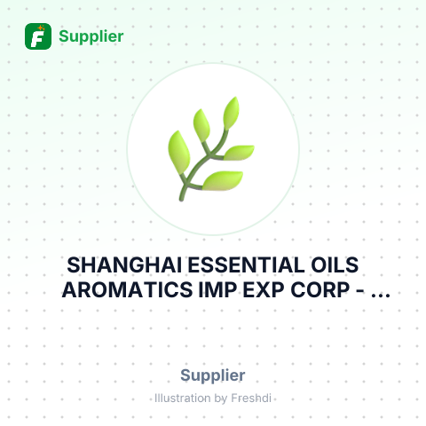 SHANGHAI ESSENTIAL OILS AROMATICS IMP EXP CORP – summary card, no photo uploaded yet