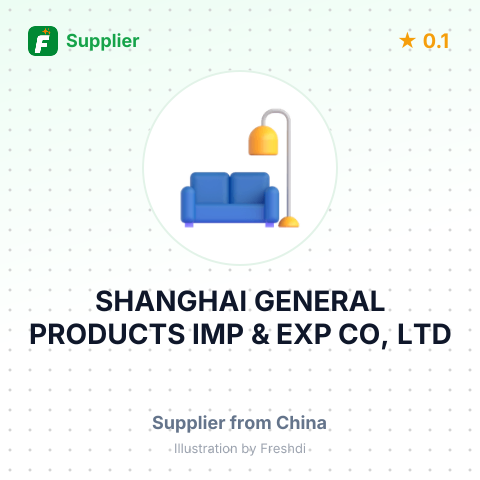 SHANGHAI GENERAL PRODUCTS IMP & EXP CO, LTD – summary card, no photo uploaded yet