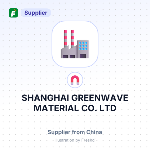 SHANGHAI GREENWAVE MATERIAL CO., LTD – summary card, no photo uploaded yet