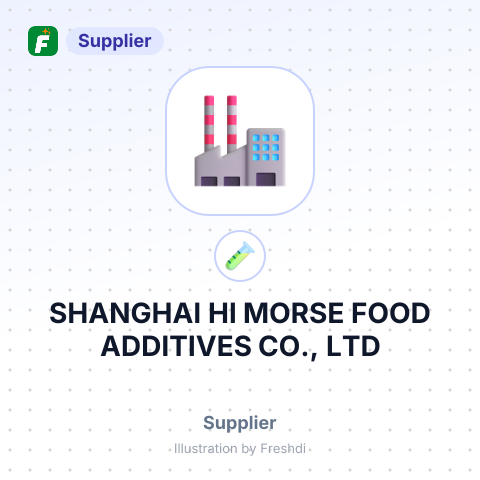 SHANGHAI HI MORSE FOOD ADDITIVES CO., LTD – summary card, no photo uploaded yet