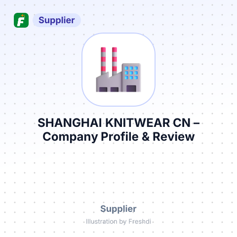 SHANGHAI KNITWEAR CN – summary card, no photo uploaded yet