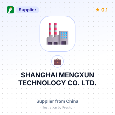 SHANGHAI MENGXUN TECHNOLOGY CO., LTD. – summary card, no photo uploaded yet