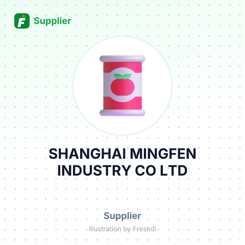SHANGHAI MINGFEN INDUSTRY CO LTD – summary card, no photo uploaded yet