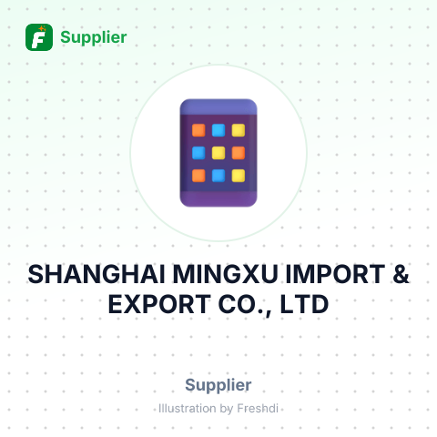SHANGHAI MINGXU IMPORT & EXPORT CO., LTD – summary card, no photo uploaded yet