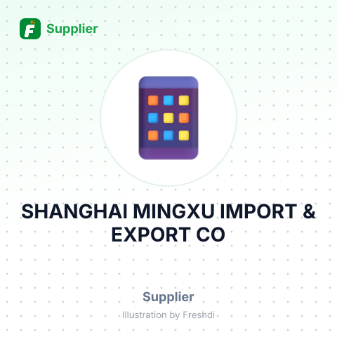 SHANGHAI MINGXU IMPORT & EXPORT CO – summary card, no photo uploaded yet